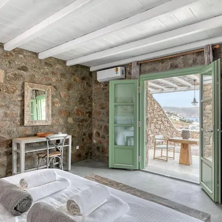 Villa Elegant Mykonos Air Private Pool 4 Bedrooms Sea View Panormos Panormos (Mykonos)