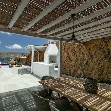 Elegant Mykonos Air Private Pool 4 Bedrooms Sea View Panormos * Panormos (Mykonos)